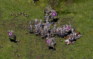pikemen vs knights stronghold