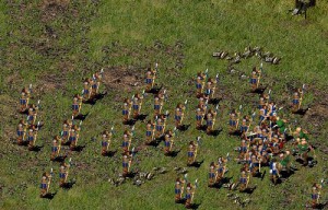 Spearmen vs macemen stronghold